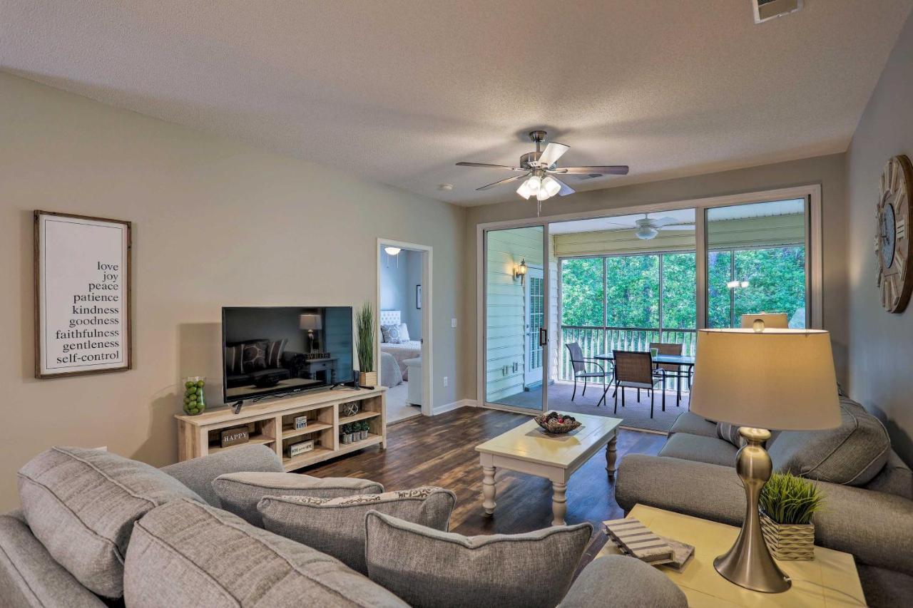 Beautiful Myrtle Beach Condo On Golf Course With Pool Eksteriør bilde